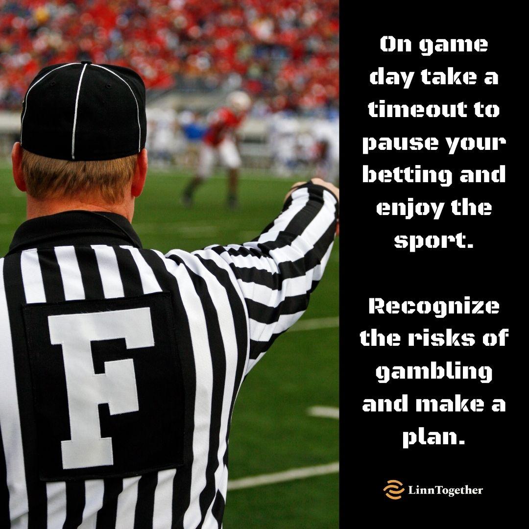 On Game Day, Take a Timeout to Pause Your Betting