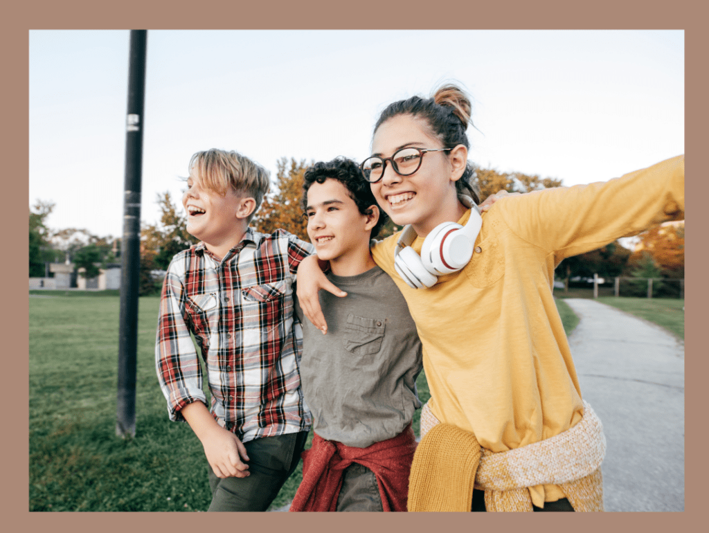 Middle school children