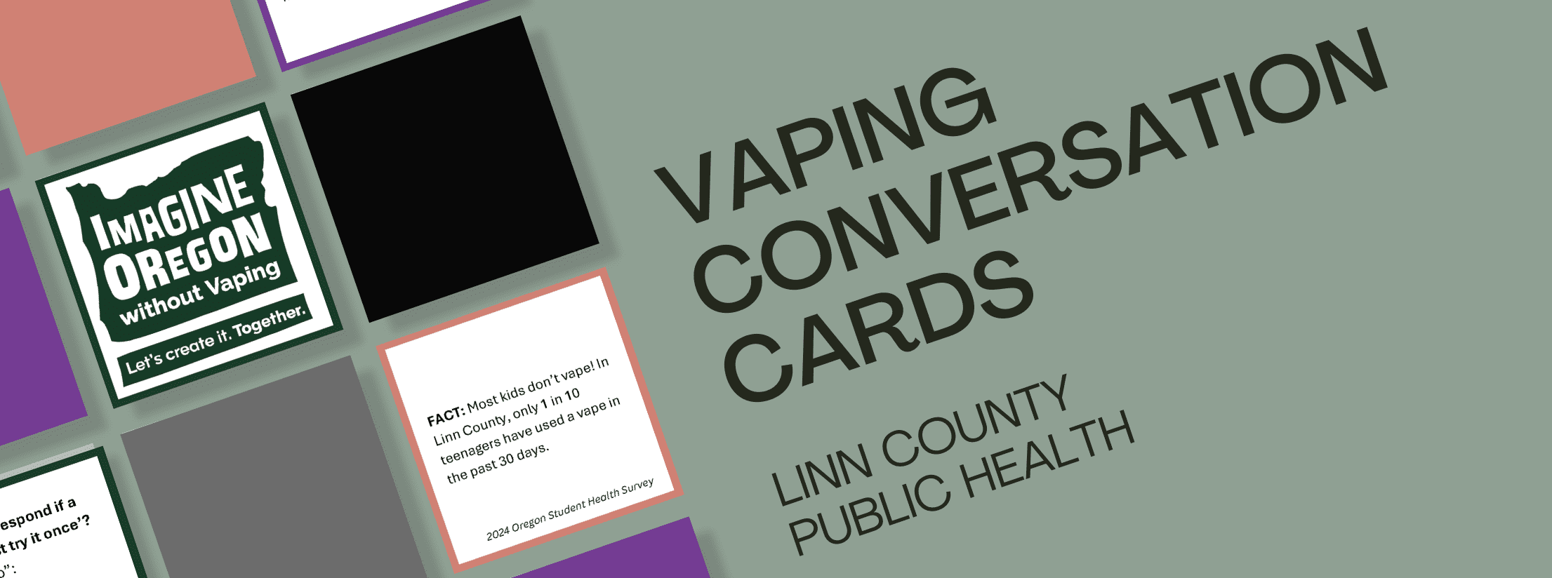Vaping Conversation Cards